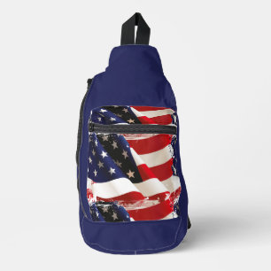 Sac À Bandoulière Drapeau patriotique USA