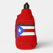 Sac À Bandoulière Drapeau Porto Rico (Recto)