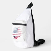 Sac À Bandoulière Drapeau USA (Coin droit)