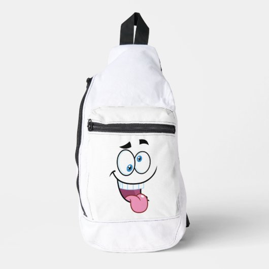 Sac À Bandoulière drôle de visage (Recto)