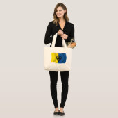 Sac à bandoulière du drapeau du sikhisme (Devant (modèle))