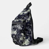 Sac À Bandoulière Eau tambour Noir & Blanc (Coin droit)