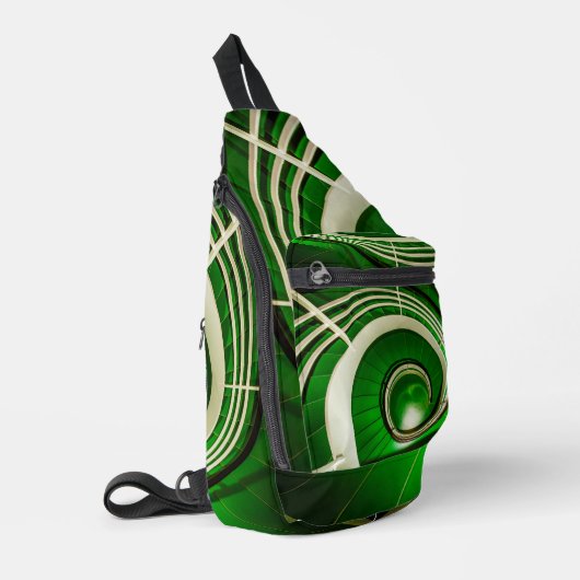 Sac À Bandoulière Escalier vert circulaire (Coin gauche)