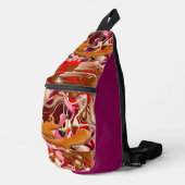 Sac À Bandoulière Explosion of Frozen Flavors (Coin droit)
