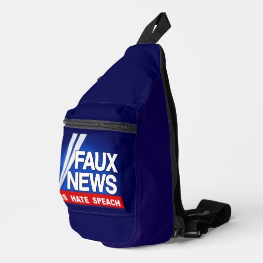 Sac À Bandoulière Faux News (Coin droit)