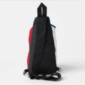 Sac À Bandoulière Fête de l'Indépendance de l'aigle majestueux (Verso)