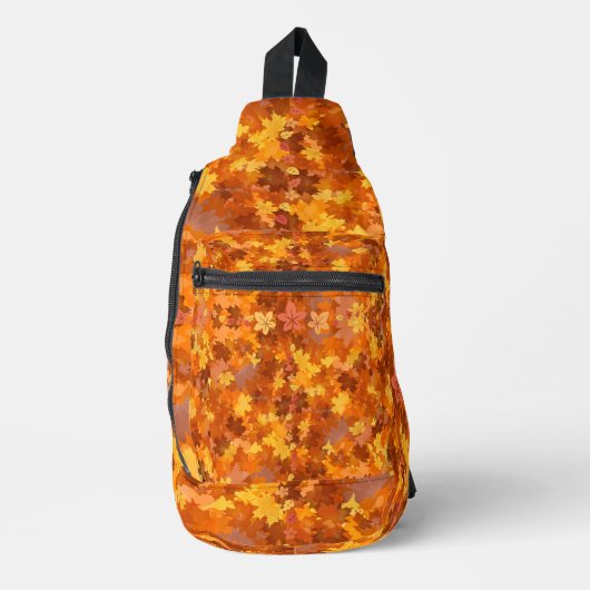 Sac À Bandoulière Feuilles automnales (Recto)