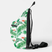 Sac À Bandoulière Feuilles verts tropicaux (Droite)
