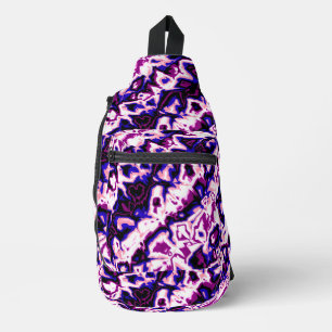Sac À Bandoulière Fidèle Bohème Rétro Marbré Rayures Fierté Genderfl