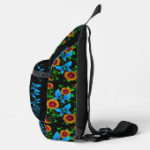 Sac À Bandoulière Fleur Doodle (Droite)
