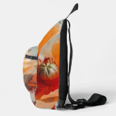 Sac À Bandoulière Fleur orange délicate (Droite)