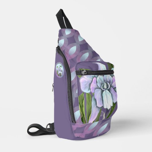Sac À Bandoulière Fleur Smeraldo (Coin gauche)