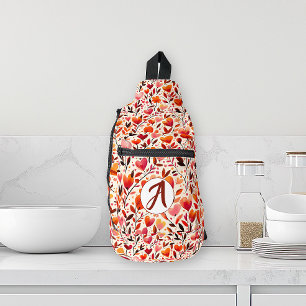 Sac À Bandoulière Fleurs au coeur