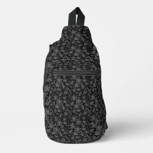 Sac À Bandoulière Fleurs blanches élégantes