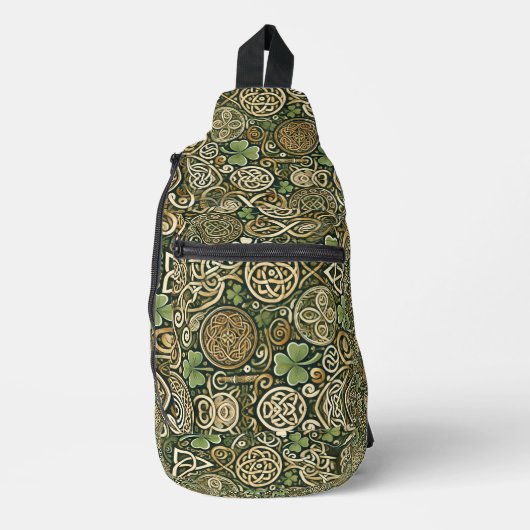 Sac À Bandoulière Floraison Celtique (Recto)