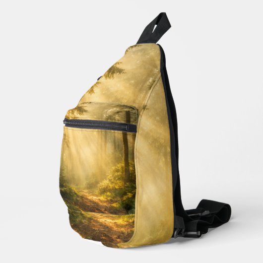 Sac à bandoulière Forest Sunlight (Coin droit)