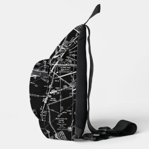 Sac À Bandoulière Graphique aéronautique