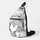 Sac À Bandoulière Gray Urban Military Camouflage Pattern (Coin droit)