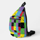 Sac À Bandoulière Hawaii Outline Pop Art Motif d'État (Coin droit)