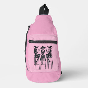 Sac À Bandoulière Heure de vin, Soirée des sorcières élégantes, Mode