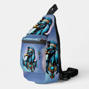 Sac À Bandoulière Horus le dieu faucon égyptien.