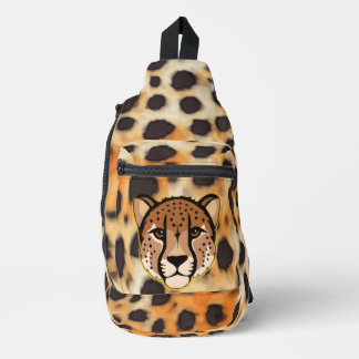 Sac À Bandoulière Impression guépard Puissance