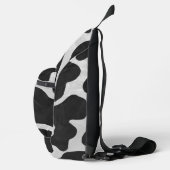 Sac À Bandoulière Impression vache noir et blanc (Droite)