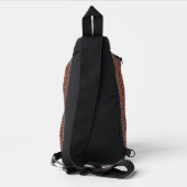 Sac À Bandoulière Imprimé Chevron Léopard (Verso)