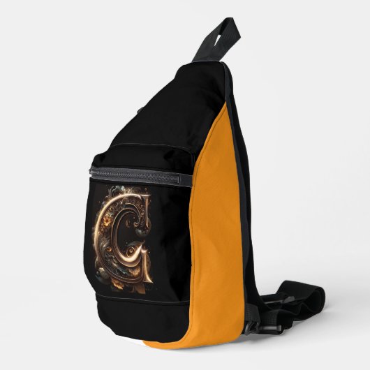 SAC À BANDOULIÈRE INITIAL..C (Coin droit)