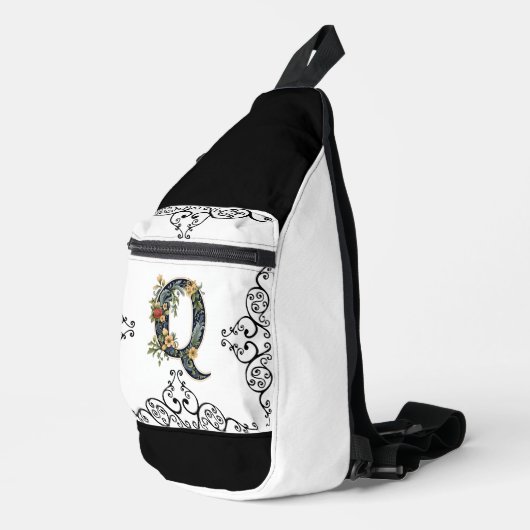 SAC À BANDOULIÈRE INITIAL..Q (Coin droit)