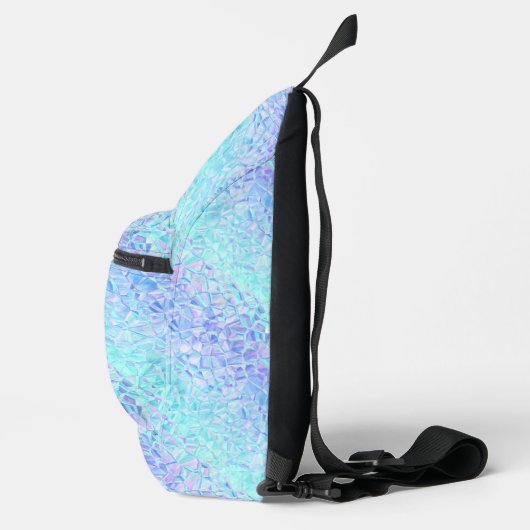 Sac À Bandoulière iridescence glacée : (Droite)