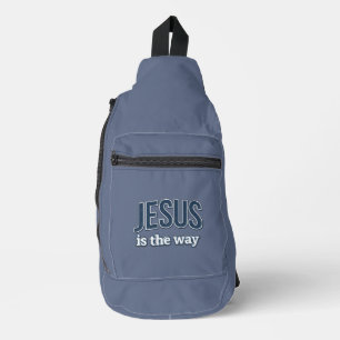 Sac À Bandoulière JESUS est la voie - Chrétien