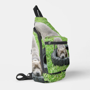 Sac À Bandoulière Jeune Joueur du Staffordshire Bull Terrier,