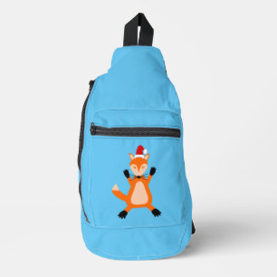 Sac À Bandoulière Joli renard de Noël