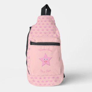 Sac À Bandoulière Jolie étoile rose