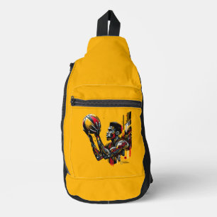 Sac À Bandoulière Joueur de basket-ball