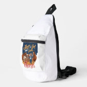 Sac À Bandoulière Juste une fille qui aime les chevaux(1) (Coin droit)