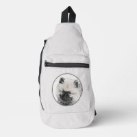 Keeshond Dessin Kees Puppy Cute Original Chien Art