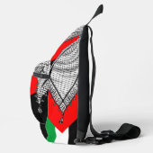 Sac À Bandoulière Keffiyeh Écharpe palestinienne tissu traditionnel (Droite)