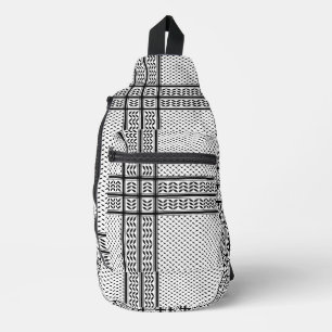 Sac À Bandoulière Keffiyeh symbole de la résistance palestinienne mo
