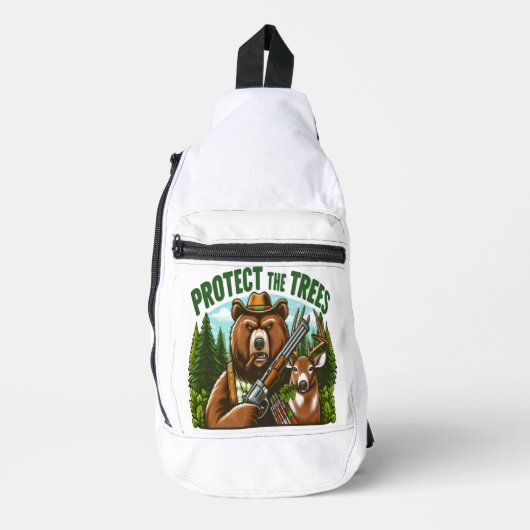 Sac À Bandoulière La Chasse Chassée (Recto)