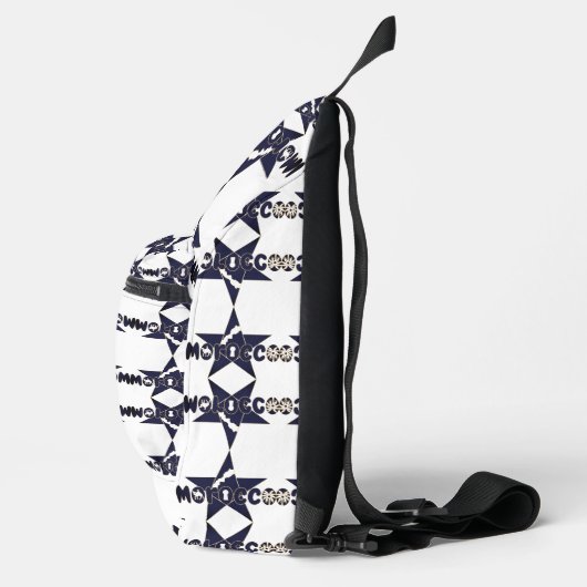 Sac À Bandoulière Le Maroc est le pays, l'histoire et le coeur (Droite)