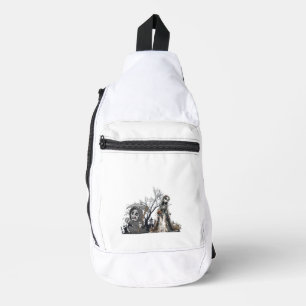 Sac À Bandoulière Le squelette et la mariée cadavre.