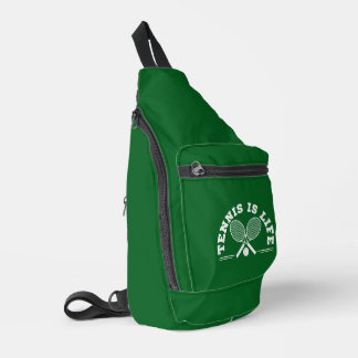 Sac À Bandoulière le tennis est la vie