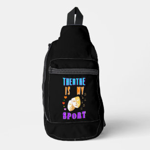 Sac À Bandoulière Le Théâtre Est Mon Acteur Sport Drame