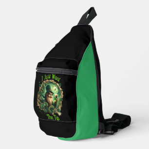 Sac À Bandoulière Leprechaun Whimsical Savourer Une pinte