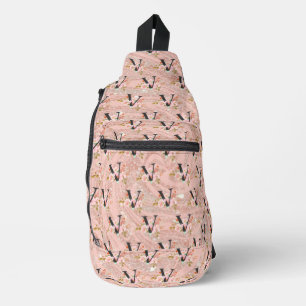 Sac À Bandoulière Lettre V