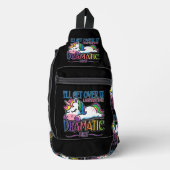 Sac À Bandoulière Licorne Dramatique (Recto)