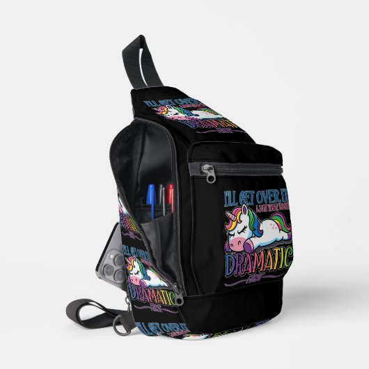 Sac À Bandoulière Licorne Dramatique (Ouvrir)