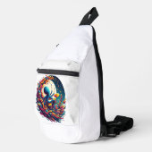 Sac À Bandoulière Lune Melodies Octopus Drummer (Coin droit)